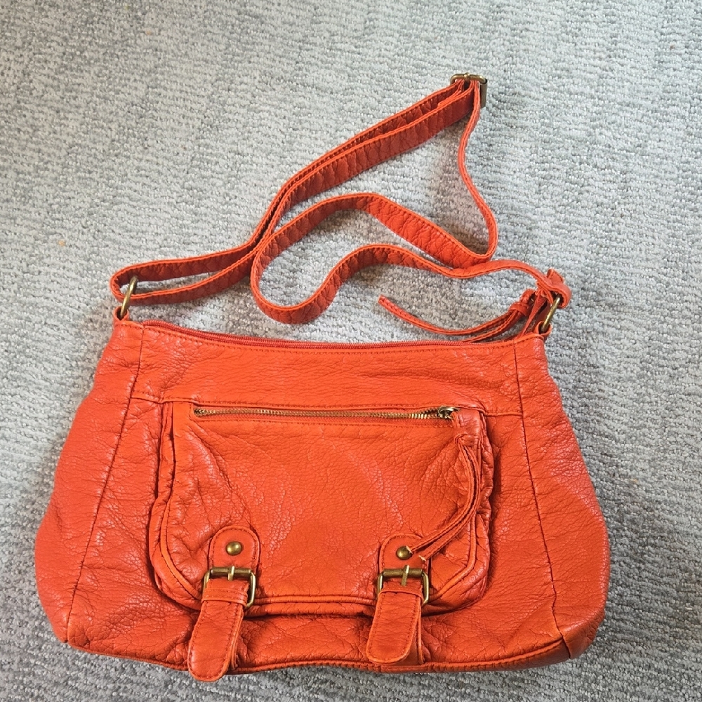 Orange Shoulder Bag